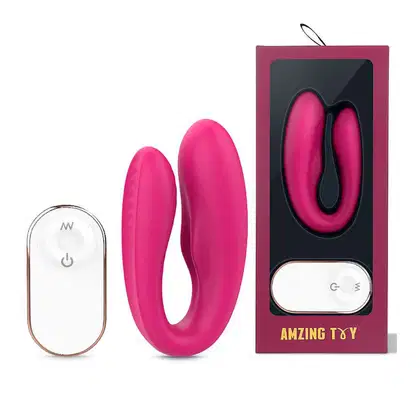 Imagem do produto Vibrador com 9 Vibrações e Controle - Magenta | Viviana-RCT