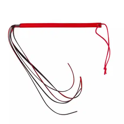 Imagem do produto Chicote Fino com Alça - 58 cm | Vermelho | Brasil Fetiche
