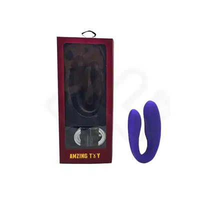 Imagem do produto Vibrador de Casal Roxo com 9 Vibrações - S-Hande Viviana