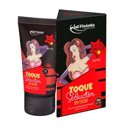 Imagem do produto Luva de Silicone com Efeito Seco - 20g | Toque Seductor Dry
