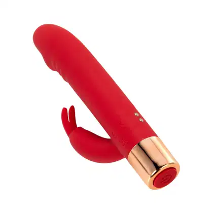 Imagem do produto Mini Vibrador Rabbit Com Glande, 7 Vibrações - Vermelho|Dick
