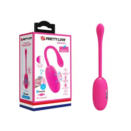 Imagem do produto Cápsula com Choque e 12 Vibração - Pink | Pretty Love Doreen
