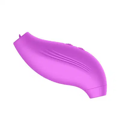 Imagem do produto Vibrador Clitoriano com 7 Pulsações e Língua - Roxo | Dibe