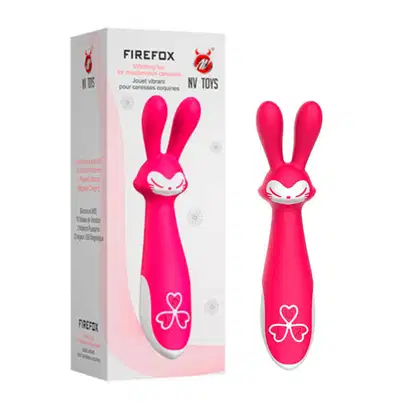 Imagem do produto Vibrador em Silicone com 10 Modos de Vibrações - Firefox