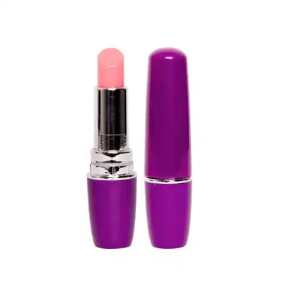 Imagem do produto Mini Vibrador em Formato de Batom - Roxo | Lipstick Vibe