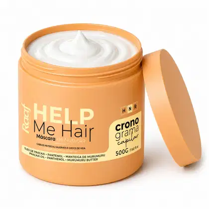 Imagem do produto Máscara Capilar Help Me Hair Nutrição Raaf Cosmetics - 500g