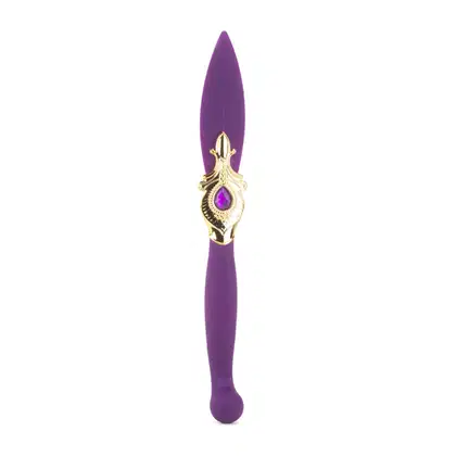 Imagem do produto Vibrador em Forma de Pena com 9 Vibrações - Roxo | Whisper