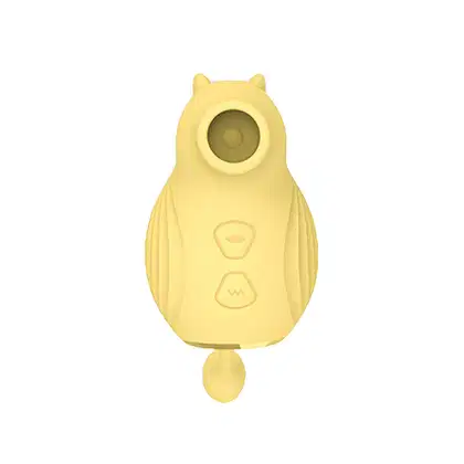 Imagem do produto Vibrador com 10 Vibrações e 10 Pulsações - Amarelo Claro| SI