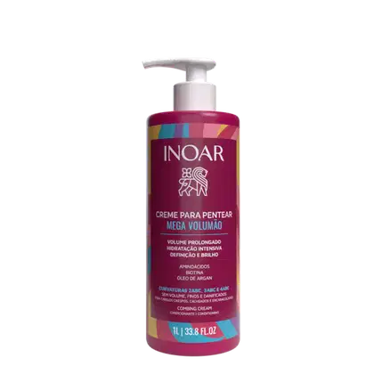 Imagem do produto Inoar Creme Para Pentear Mega Volumão 1L