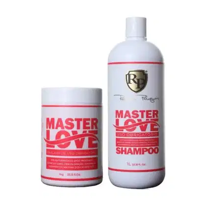 Imagem do produto Kit Master Love Máscara 1kg + Shampoo 1l Robson Peluquero