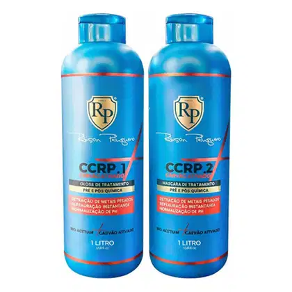 Imagem do produto Kit Carvão Ativado Ccrp 1 Litro Robson Peluquero