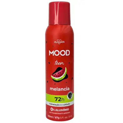 Imagem do produto My Health Mood Care Desodorante Antitranspirante Aerossol Sem Alumínio Teen Melancia 150ml / 87g