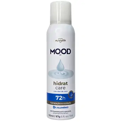 Imagem do produto My Health Mood Care Desodorante Antitranspirante Aerossol Sem Alumínio Hidrat Care 150ml / 87g