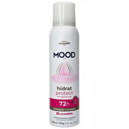 Imagem do produto My Health Mood Care Desodorante Antitranspirante Aerossol Sem Alumínio Hidrat Protect 150ml / 87g