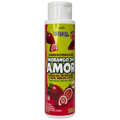Imagem do produto Griffus Intense Condicionador Para Cachados, Ondulados e Crespas Morango do Amor 500ml