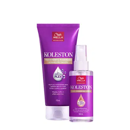 Imagem do produto Kit Wella Koleston Poderoso Tratamento Óleo (2 produtos)