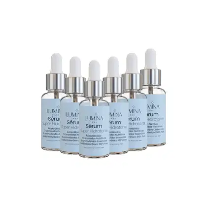 Imagem do produto Kit 6 Sérum Super Hidratante Anti Envelhecimento 30ml Ilumina Care