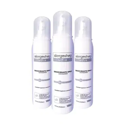 Imagem do produto Kit Noir - Desodorante Spray 100ml 3 Unidades