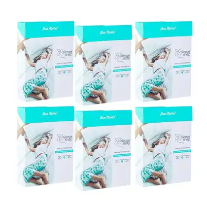 Imagem do produto Kit PVC - Capa Antiácaro para Travesseiro Padrão 6 Unidades