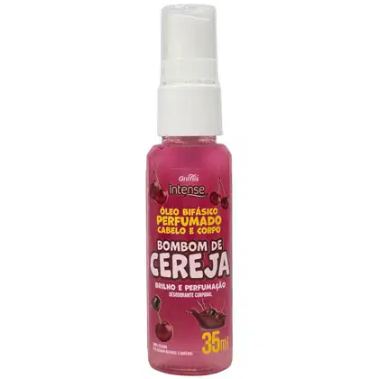 Imagem do produto Griffus Intense Óleo Bifásico Perfumado Cabelo e Corpo Bombom de Cereja Vegano 35ml