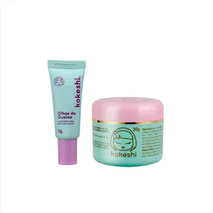 Imagem do produto Kit Kokeshi Pele de Porcelana + Olhos de Gueixa Hidratante
