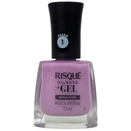 Imagem do produto Risque Diamond Esmalte Buquê de Hortênsias Gel 9,5ml