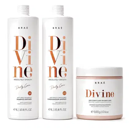 Imagem do produto KIT Divine Shampoo 1L + Condicionador 1L + Máscara 500g