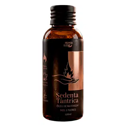 Imagem do produto Óleo de Massagem Tântrica e Corporal Aroma Mel e Flores 120ml