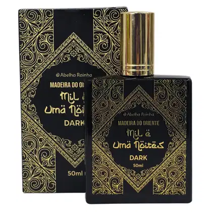 Imagem do produto Abelha Rainha Madeira do Oriente Mil e Uma Noites Deo Parfum Perfume Masculino Dark 50ml