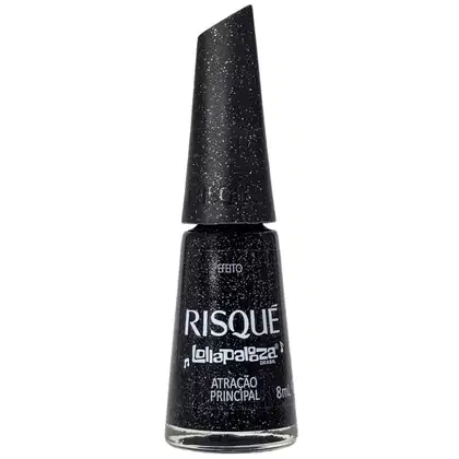 Imagem do produto Risque Lollapaloza Brasil Esmalte Efeito Atração Principal 8ml