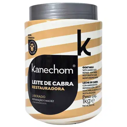 Imagem do produto Kanechom Leite De CabraMáscara Capilar Restauradora  Vegano 1kg