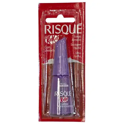 Imagem do produto Risque Kit Kat Esmalte Metálico O Break Perfeito Existe Blister 8ml