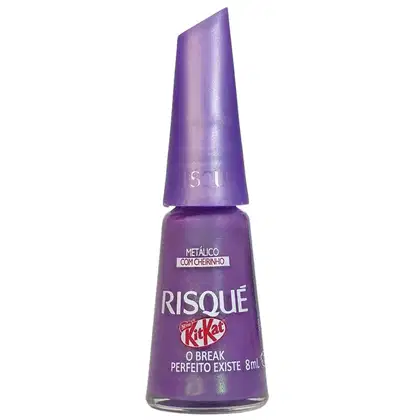 Imagem do produto Risque Kit Kat Esmalte Metálico O Break Perfeito Existe 8ml