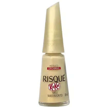 Imagem do produto Risque Kit Kat Esmalte Metálico Meu Wafervorito 8ml