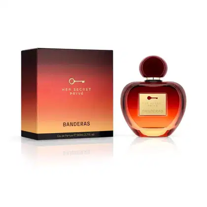 Frasco do perfume Secret Privé Banderas.