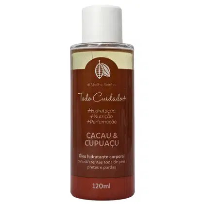 Imagem do produto Abelha Rainha Todo Cuidado Mais Óleo Hidratante Corporal Cacau e Cupuaçu 120ml