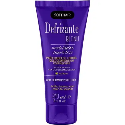 Imagem do produto Soft Hair Super Liso Blond - Defrizante Modelador 240ml