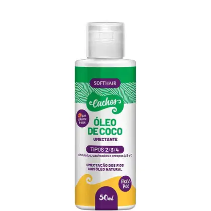 Imagem do produto Soft Hair Cachos - Óleo de Coco Umectante 50ml