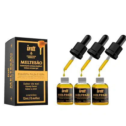 Imagem do produto Kit Intt Meltesão Esquenta Pulsa e Vibra (3 Unidades)