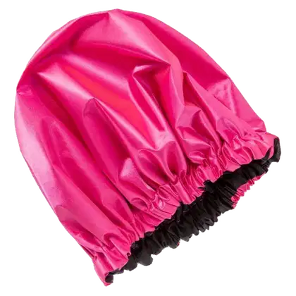Imagem do produto ProArt Prime Rosa e Preta - Touca de Banho 2 em 1