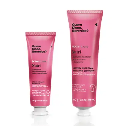 Imagem do produto Combo Nutri Manteiga Corporal 100g + Creme Mãos 30g