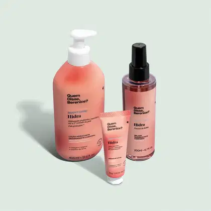Imagem do produto Combo Hidra: Loção Corporal 400ml + Body Splash 200ml + Creme para Mãos 30g