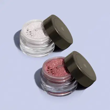 Imagem do produto Combo Glitter para Olhos: Brancolitter 1g + Roselitter 1g