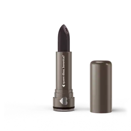 Imagem do produto Batom Mate Alta Pigmentação Preto Pretô 3,8g
