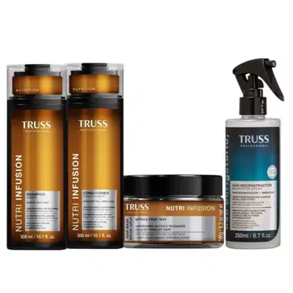Kit TRUSS Nutrição Completa & Reconstrução, 4 produtos.