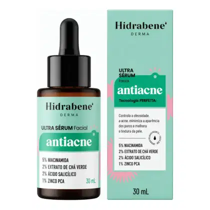 Imagem do produto HIDRABENE SERUM FACIAL ANTIACNE - 30 ML