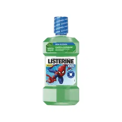 Imagem do produto Listerine Suave Sabor Menta Suave Homem Aranha 250ml