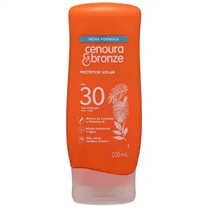 Imagem do produto Cenoura & Bronze Protetor Solar FPS 30 Corporal 200ml UVA