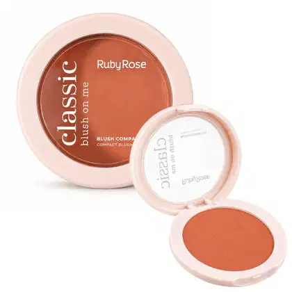 Imagem do produto Blush Compacto Ruby Rose Classic Blush On Me Inner Flame Hb-m11-4 5g