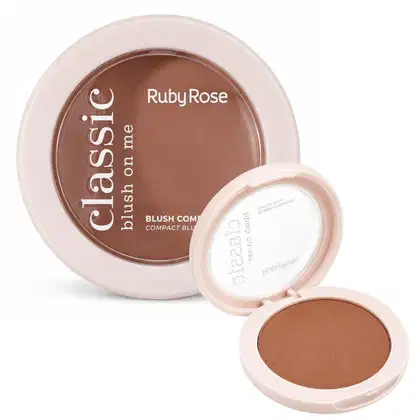 Imagem do produto Blush Compacto Ruby Rose Classic Blush On Me Mauve Memory Hb-m11-2 5g